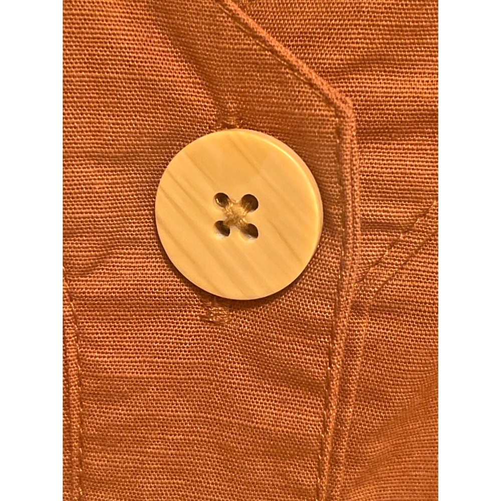 Cotton On Rust Midi Dress with Button Detail - Picture 4 of 7
